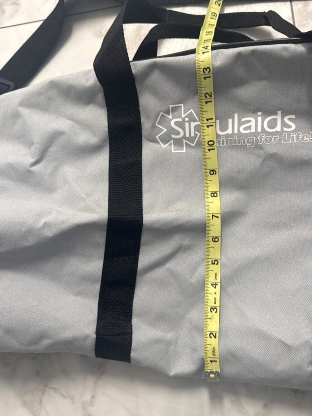 Simulaids Training For Life Manikin Bag Zippered Carrying Case Only - Picture 4 of 10